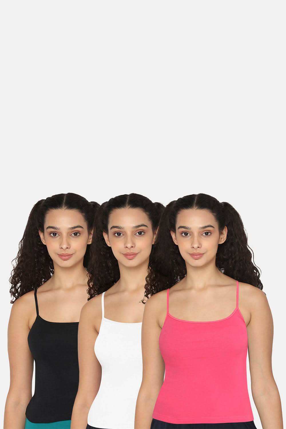 Intimacy Camisole-Slip Special Combo Pack - In02 - Pack of 3 - C38 - Naidu Hall Family Store