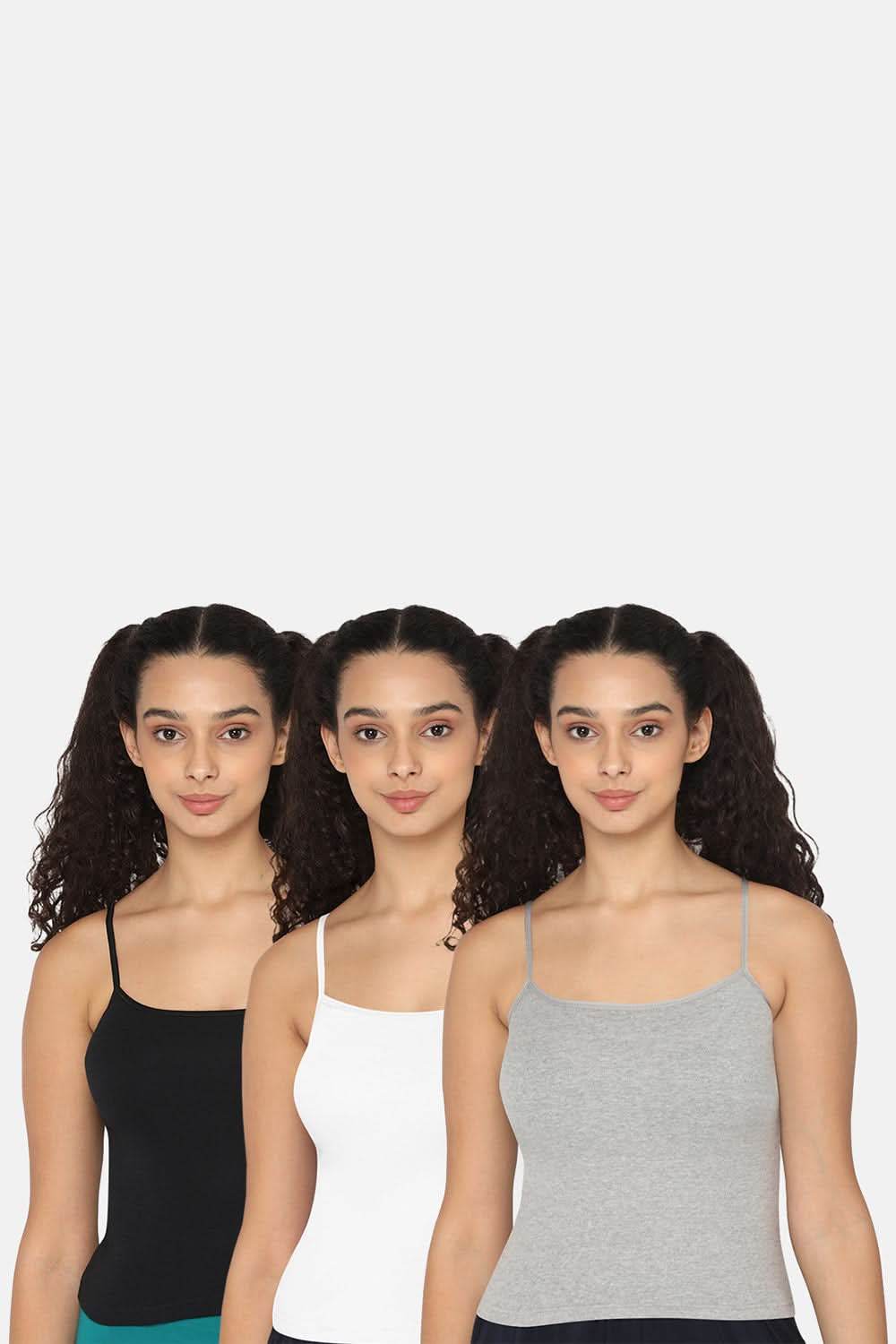 Intimacy Camisole-Slip Special Combo Pack - In02 - Pack of 3 - C56 - Naidu Hall Family Store