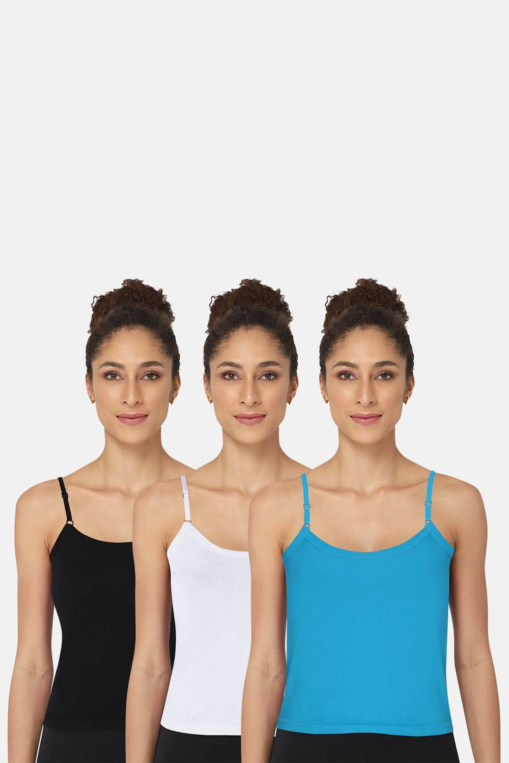 Intimacy Camisole-Slip Special Combo Pack - In05 - Pack of 3 - C41 - Naidu Hall Family Store