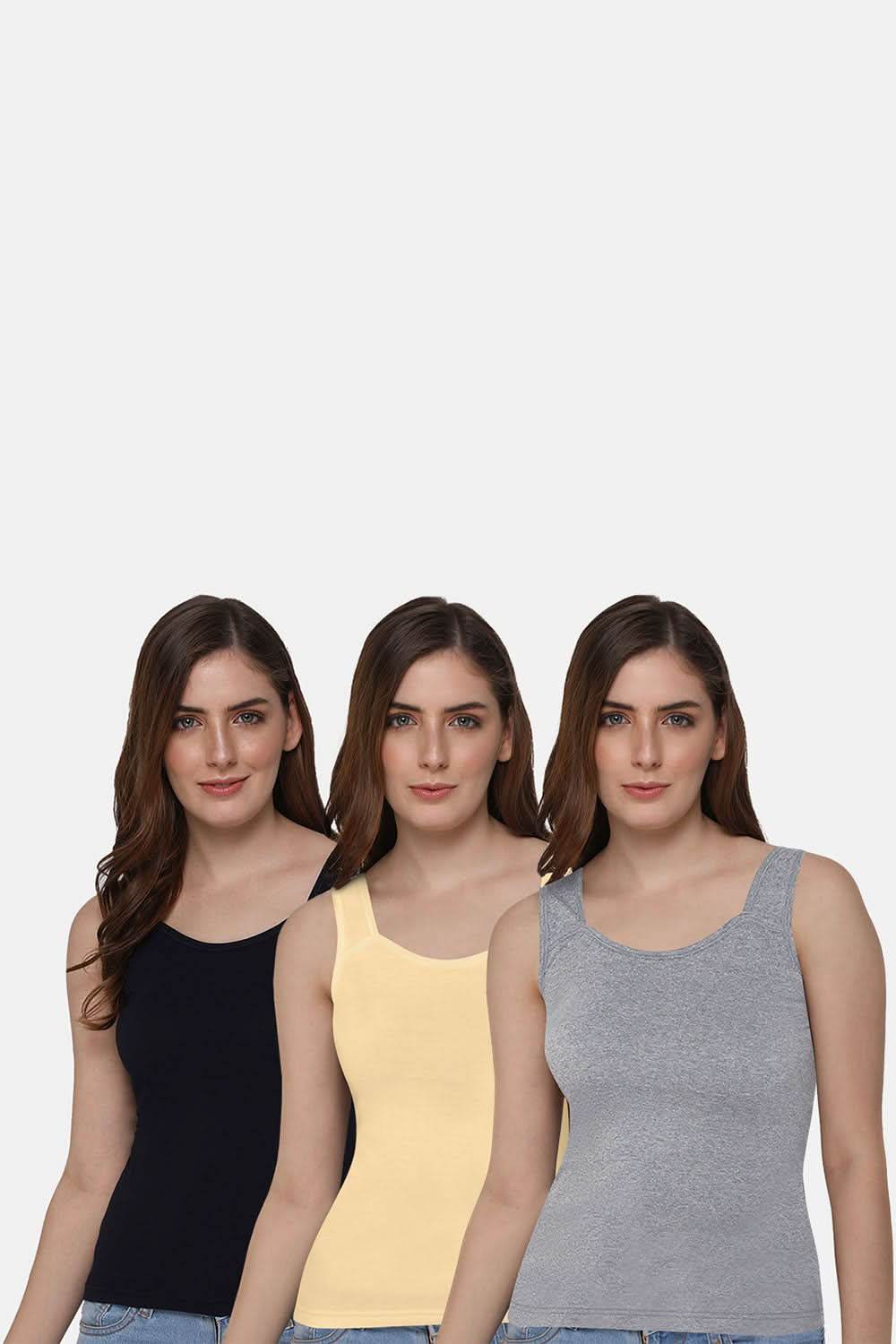 Intimacy Tank-Top Special Combo Pack - In07 - Pack of 3 - C53 - Naidu Hall Family Store