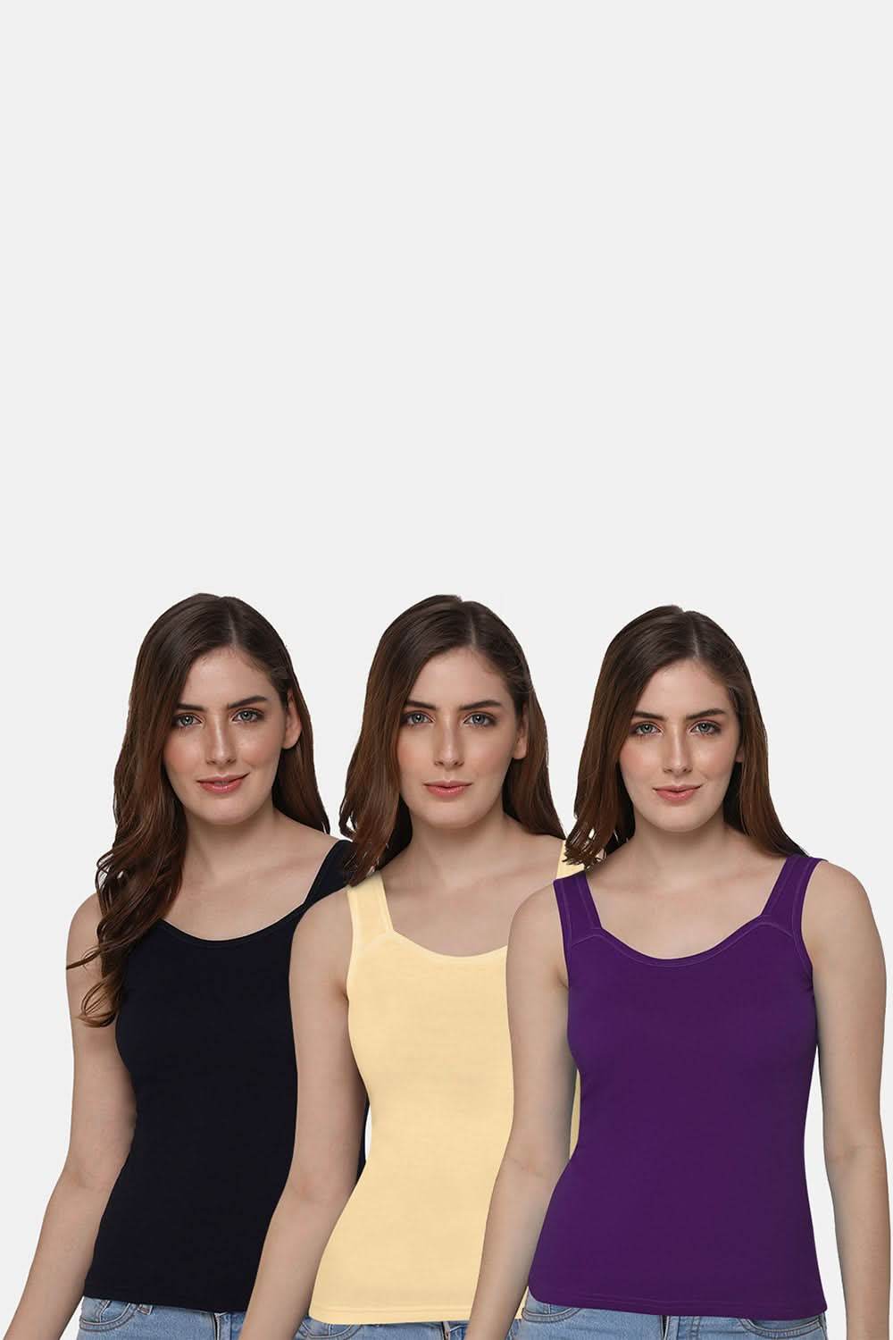 Intimacy Tank-Top Special Combo Pack - In07 - Pack of 3 - C34 - Naidu Hall Family Store