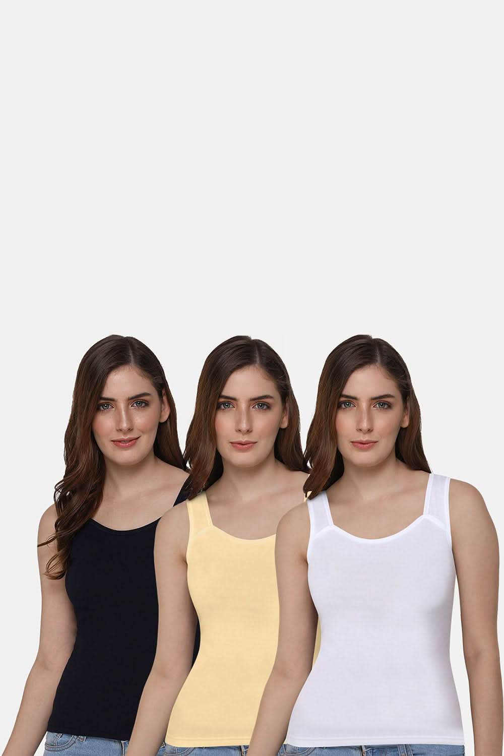 Intimacy Tank-Top Special Combo Pack - In07 - Pack of 3 - C63 - Naidu Hall Family Store