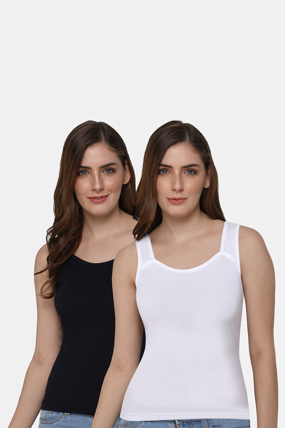 Intimacy Super Stretch Camisole Special Combo Pack - M001 - Pack of 2 - C01