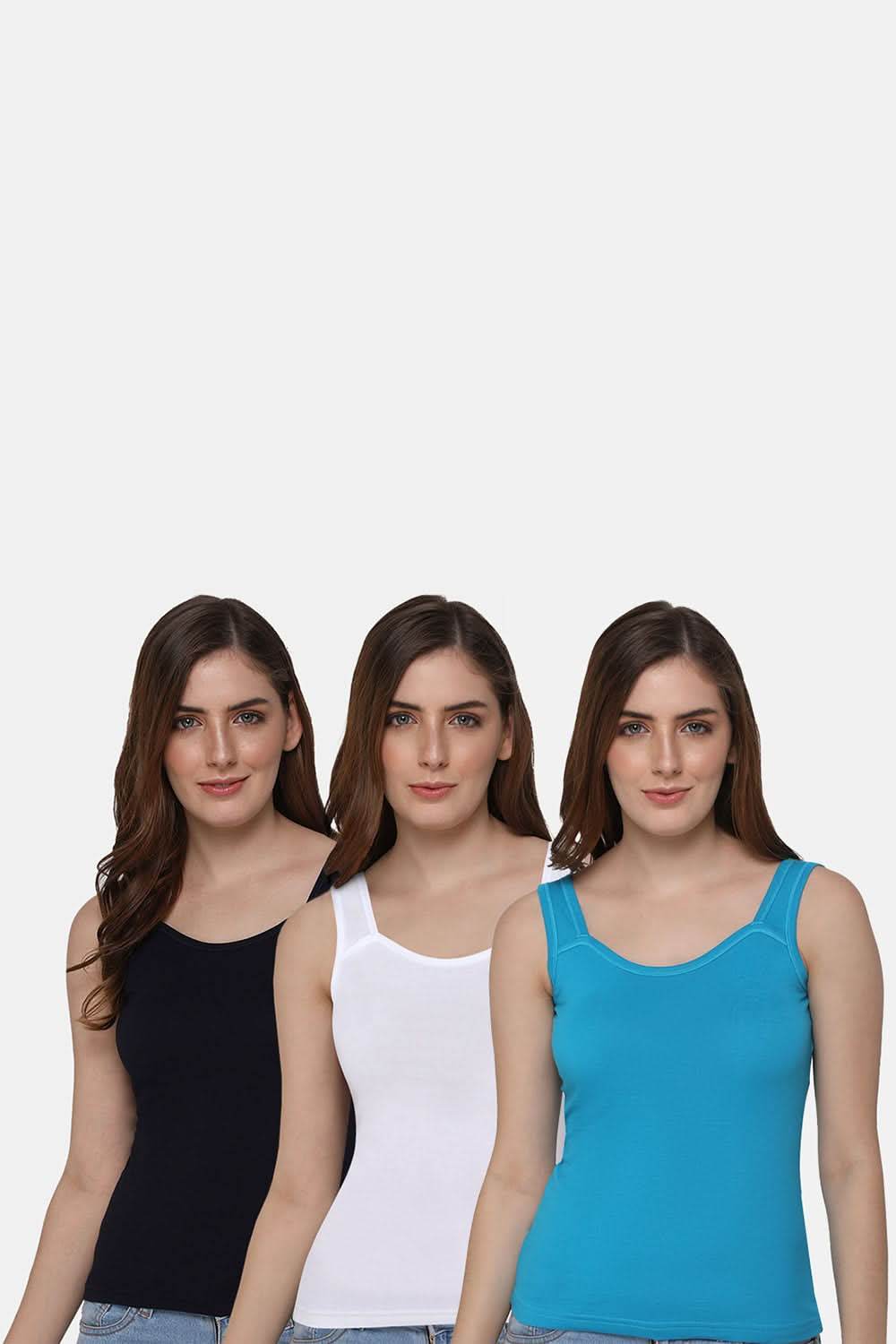 Intimacy Tank-Top Special Combo Pack - In07 - Pack of 3 - C69 - Naidu Hall Family Store