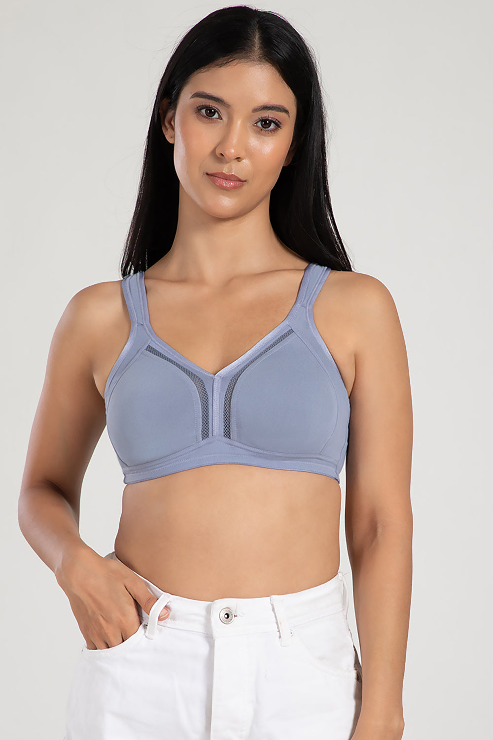 Intimacy Bra for Women | Non-Wired Non-Padded Full Coverage T-Shirt Bra | Seamless Moulded Bra for Women | Everyday Comfort Bra | Smooth Back Women's Lingerie | Medium & High Cup - SS05