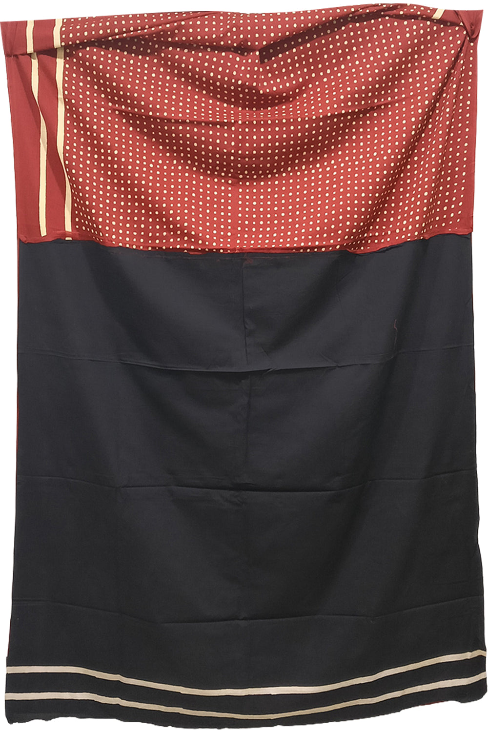 Women's Pure Cotton Jaipur Print Saree with Blouse | Soft Cotton Printed Saree for Women | Traditional, Casual & Festive Ethnic Wear - Rust - 3105