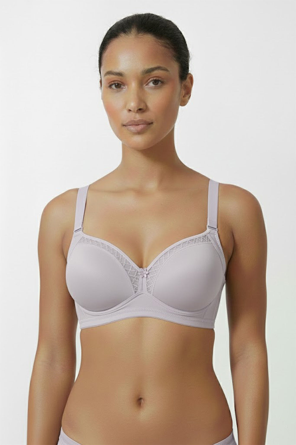 Teen Girls’ Lace Padded Bra – High-Coverage, Seamless & Sweat-Friendly Comfort - 2855