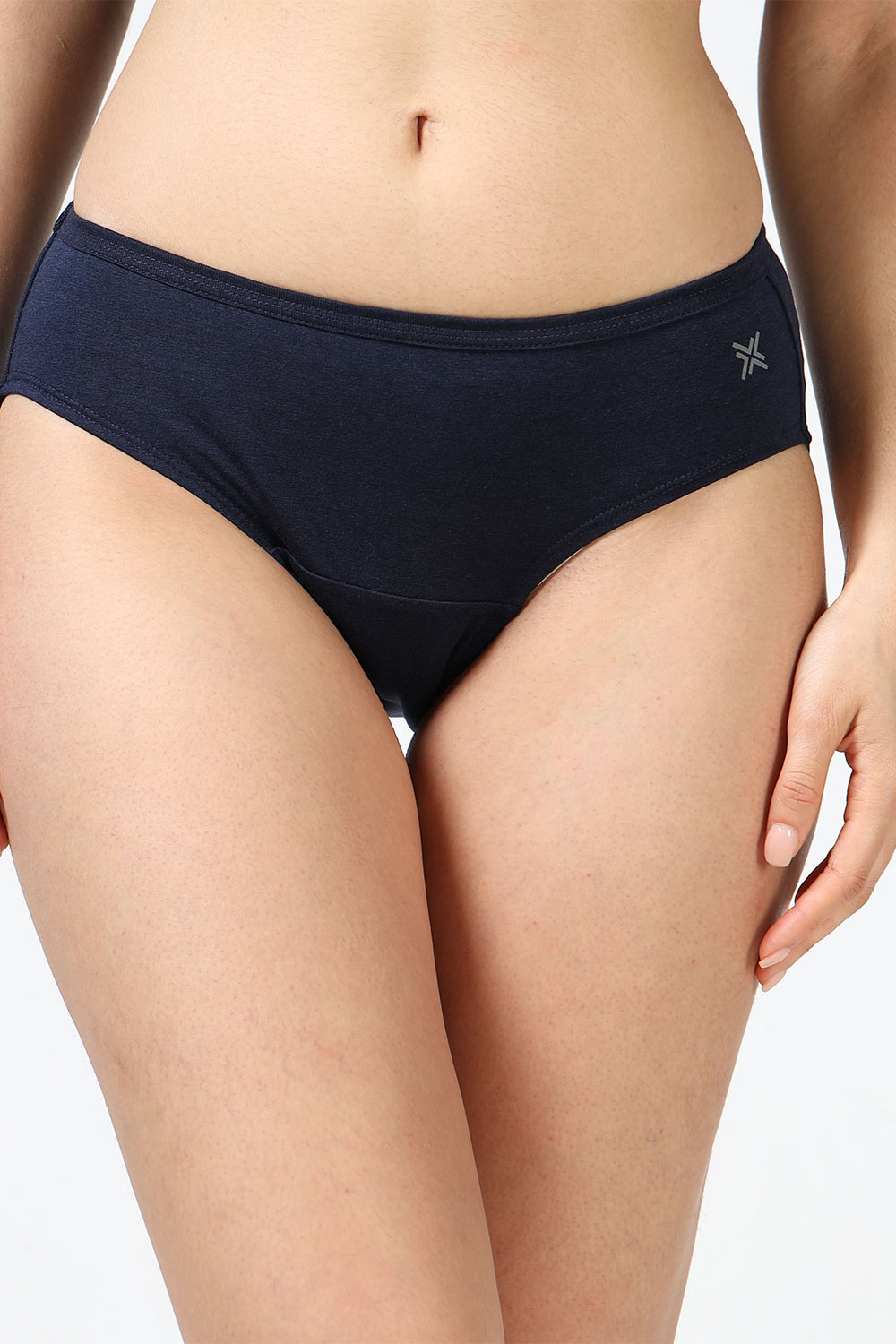 Lavos Organic Bamboo Inner elastic Mid waist Hipster for Women- Pack of 3