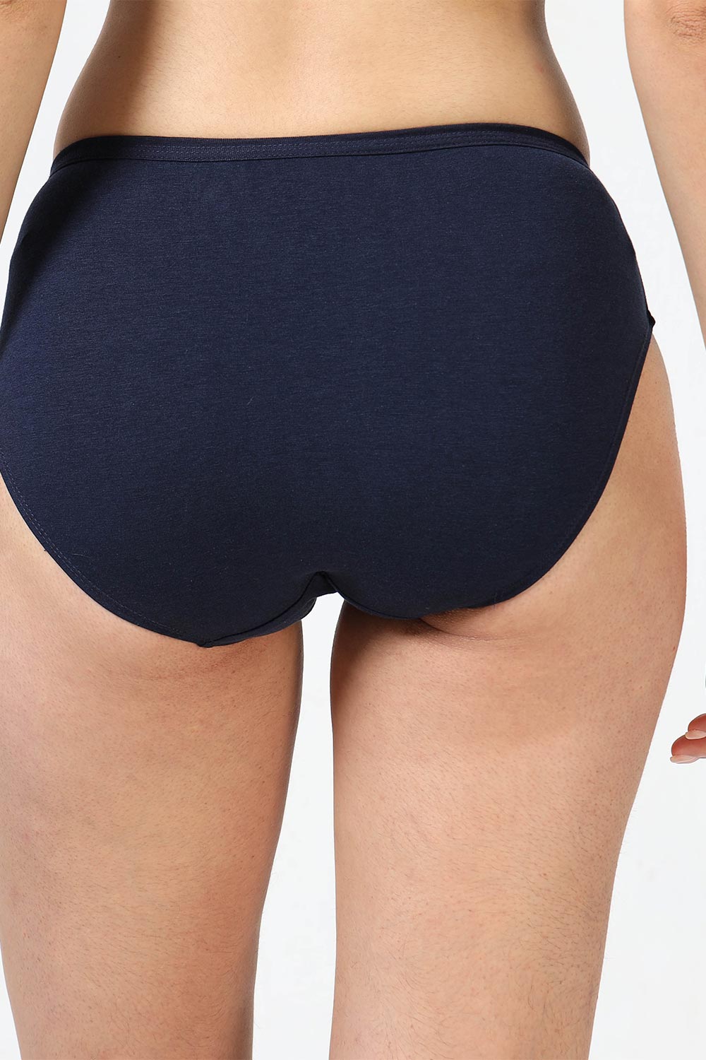 Lavos Organic Bamboo Inner elastic Mid waist Hipster for Women- Pack of 3