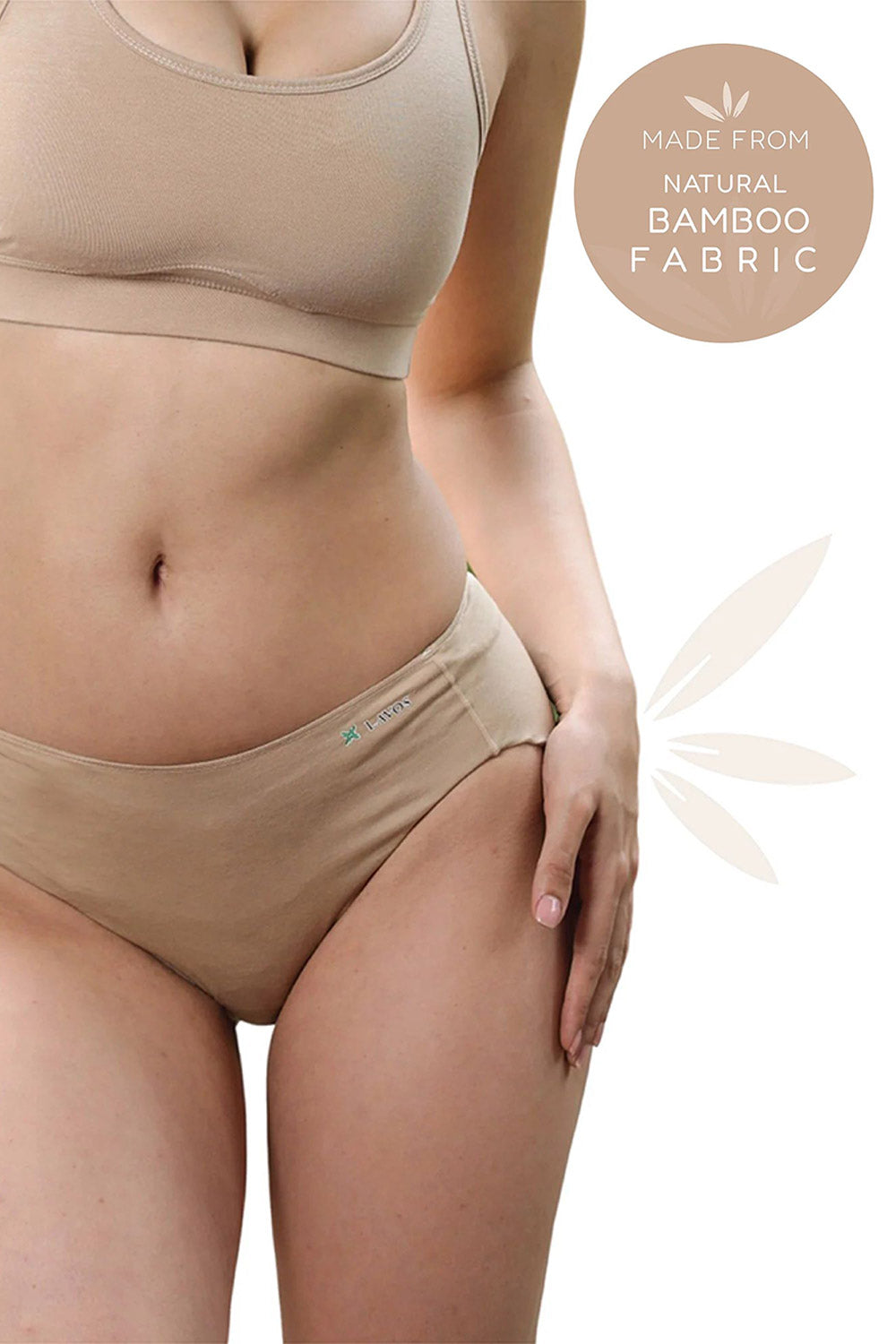 Lavos Women’s Organic Bamboo No-Marks Seamless Panty – Invisible Underwear