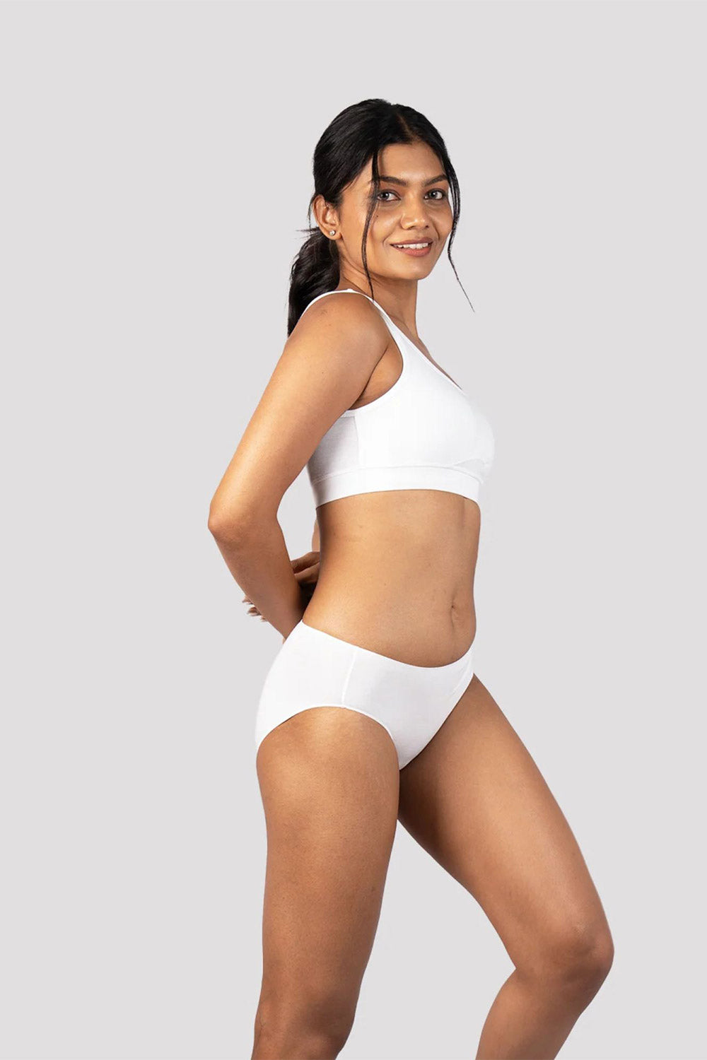 Lavos Women’s Organic Bamboo No-Marks Seamless Panty – Invisible Underwear