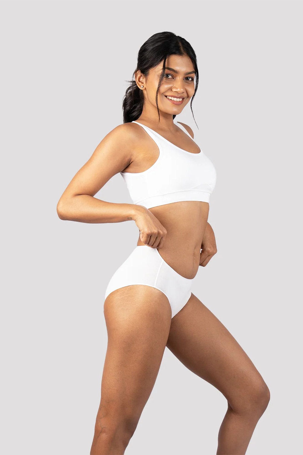 Lavos Women’s Organic Bamboo No-Marks Seamless Panty – Invisible Underwear