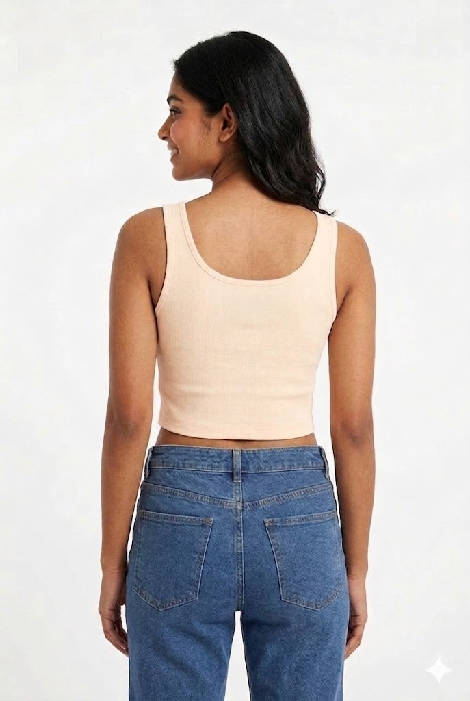 Seamless Super Light Padded Bra for Women & Teen Girls – Non Wired Everyday Comfort Bra | Viscose Stretch Breathable T-Shirt Bra - 8806