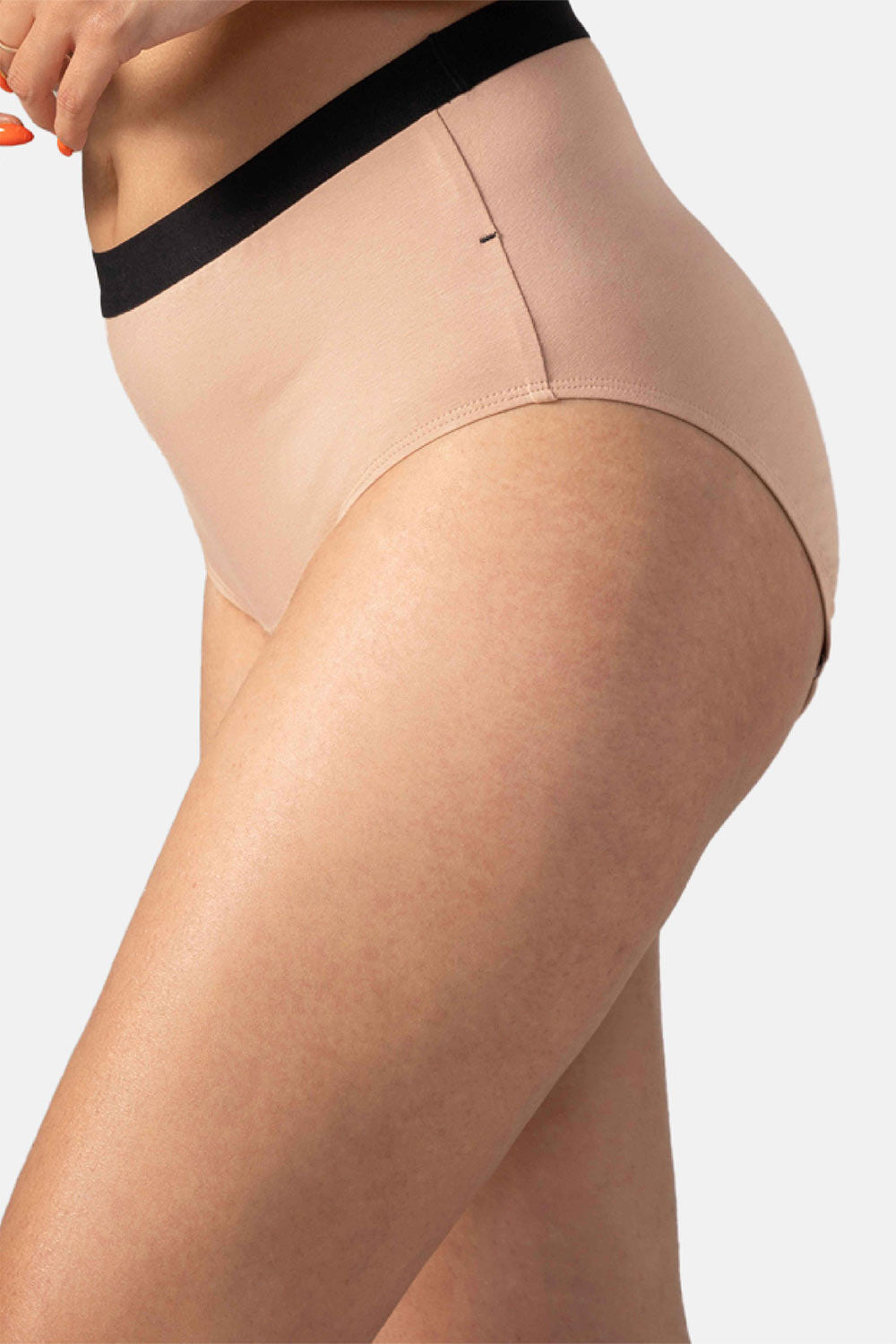 Mahina Reusable & Leak Proof Period Panty Roebuck Cotton High Rise Medium Flow Pack of 1