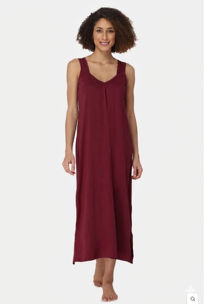 Intimacy Sleeveless Full-Length Night Slip | Ultra-Soft Cotton Comfort for All Seasons - NGSC