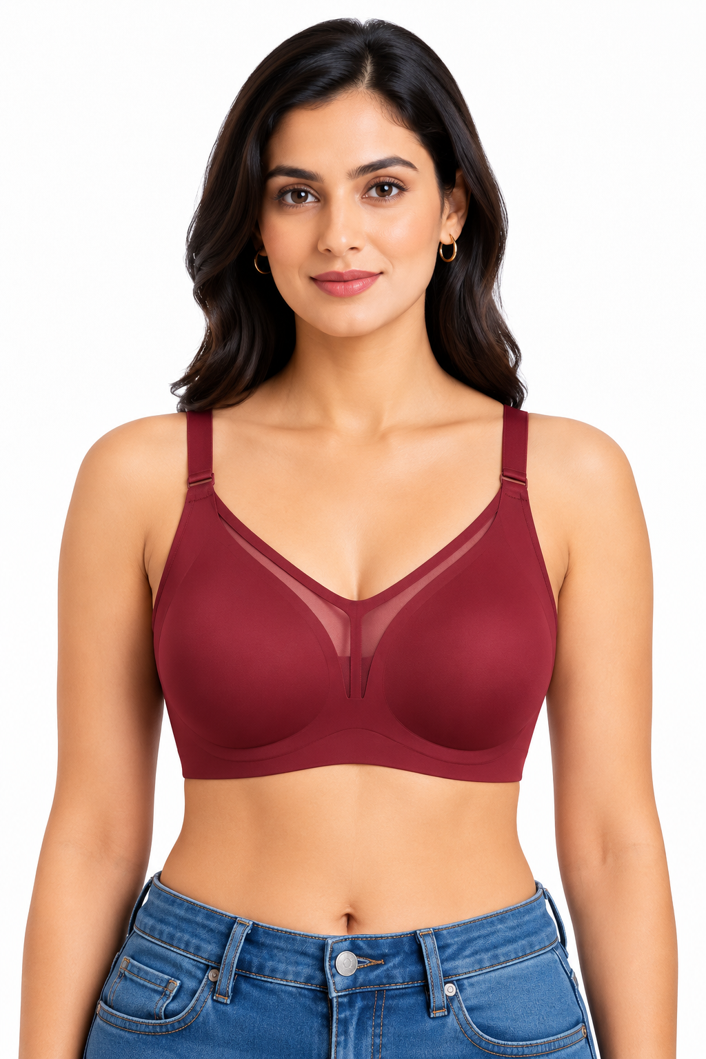 Women's Padded Bra | Everyday Comfort Bra for Daily Wear, Everyday Comfort, All-Day Use - 0923