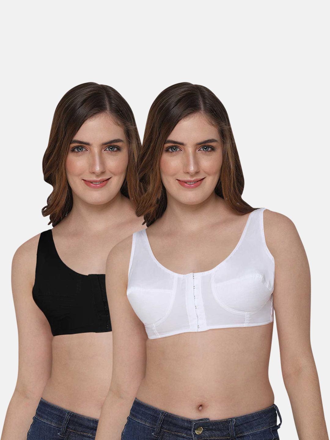 Naidu Hall Front-Open/Heritage-Bra Special Combo Pack - RPB - C02