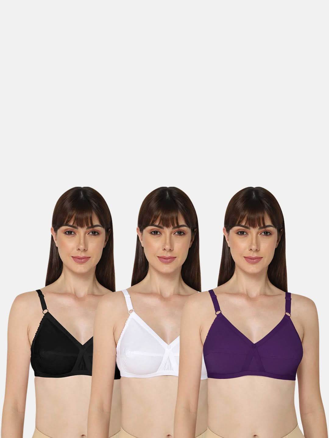 Naidu Hall Heritage Bra Combo Pack – Stylish and Supportive Cross-Back Design for Ultimate Comfort (C42) - Naidu Hall Family Store