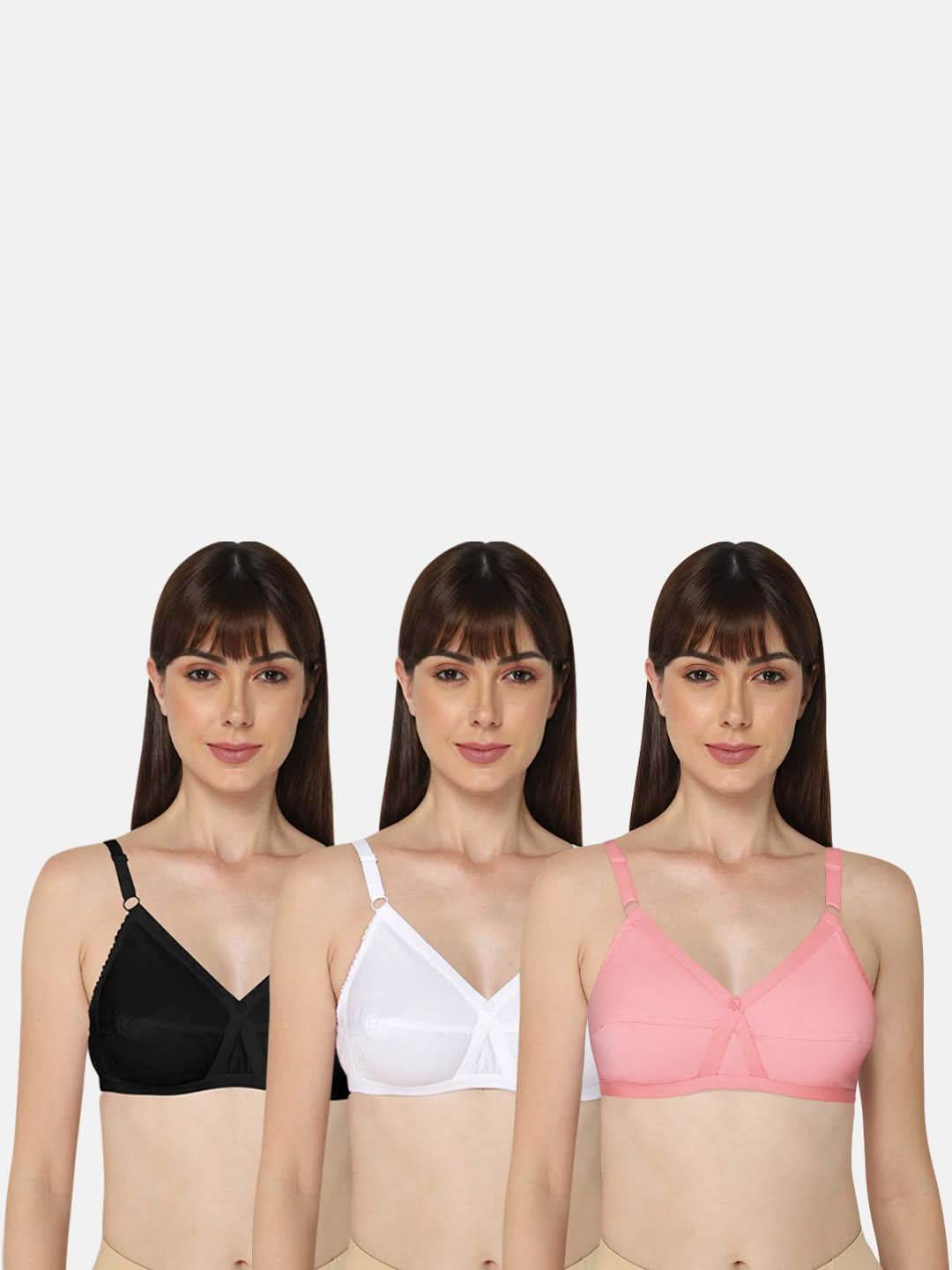Naidu Hall Heritage Bra Combo Pack – Cross-Style Design for Enhanced Comfort and Support (C39) - Naidu Hall Family Store