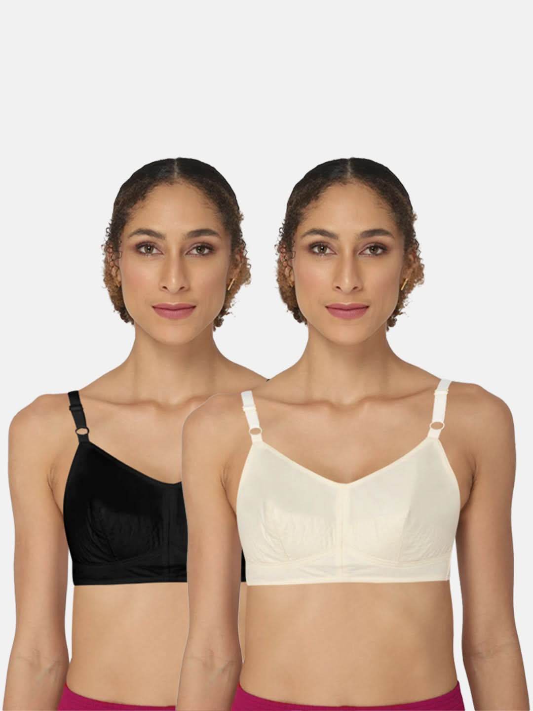 Naidu Hall Heritage Bra Combo Pack – Elegant and Supportive Everyday Wear for Timeless Comfort (E-SB, C01) - Naidu Hall Family Store