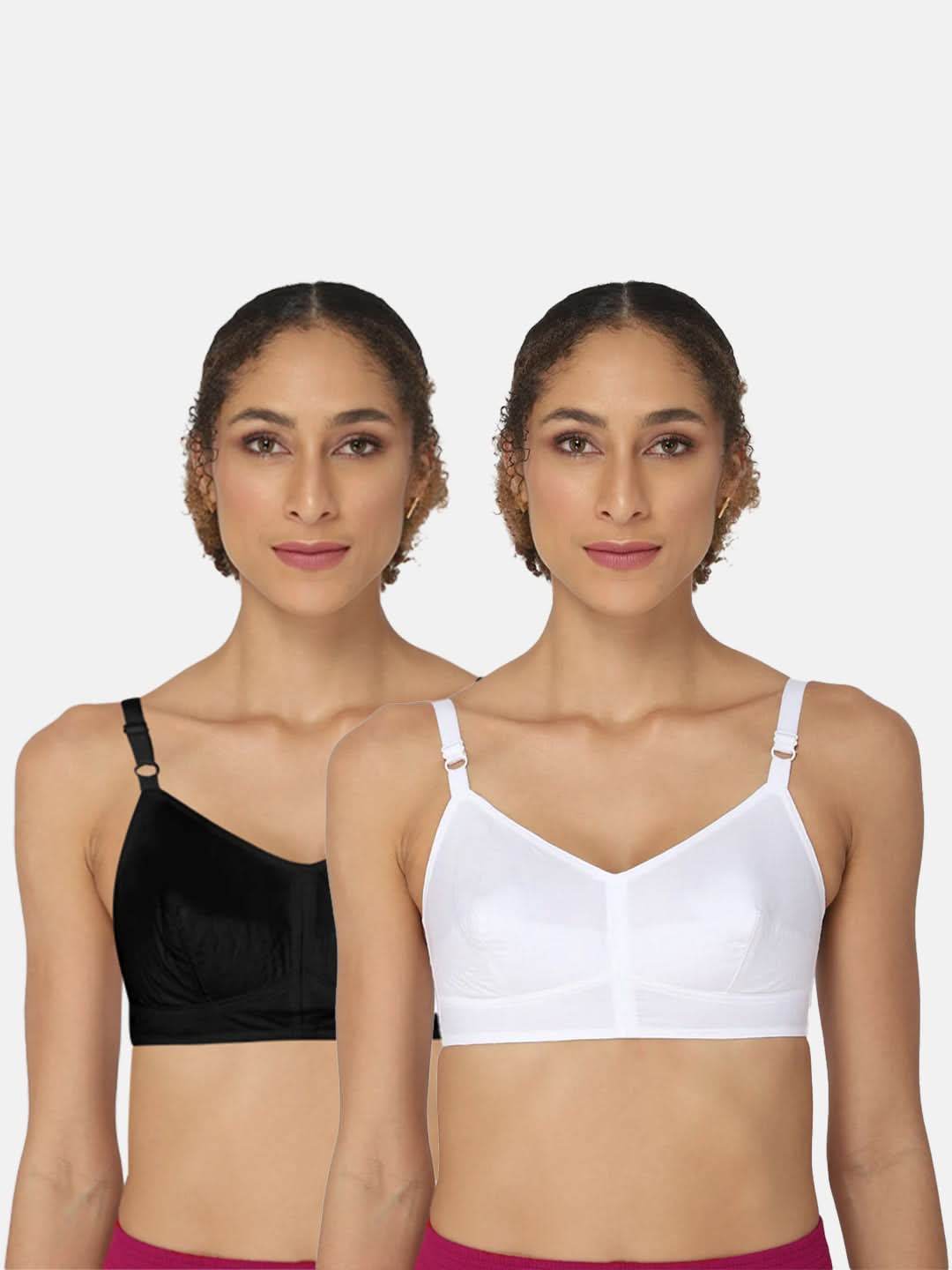 Naidu Hall Heritage Bra Combo Pack – Elegant and Supportive Everyday Wear for Women (E-SB - C02) - Naidu Hall Family Store