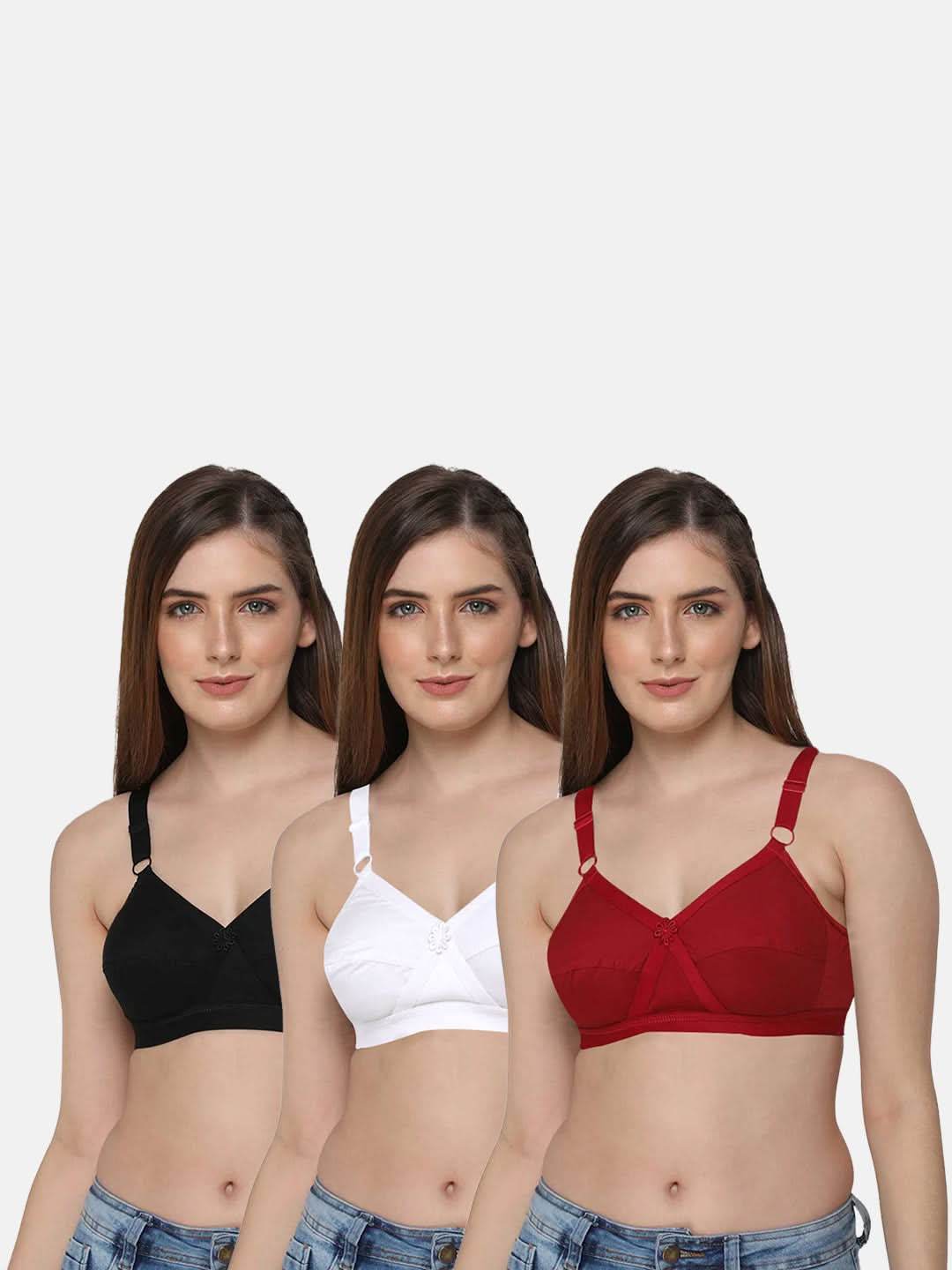 Intimacy Def-Bra Special Combo Pack for Full-Figure Women – Comfortable and Supportive Bras (C40) - Naidu Hall Family Store