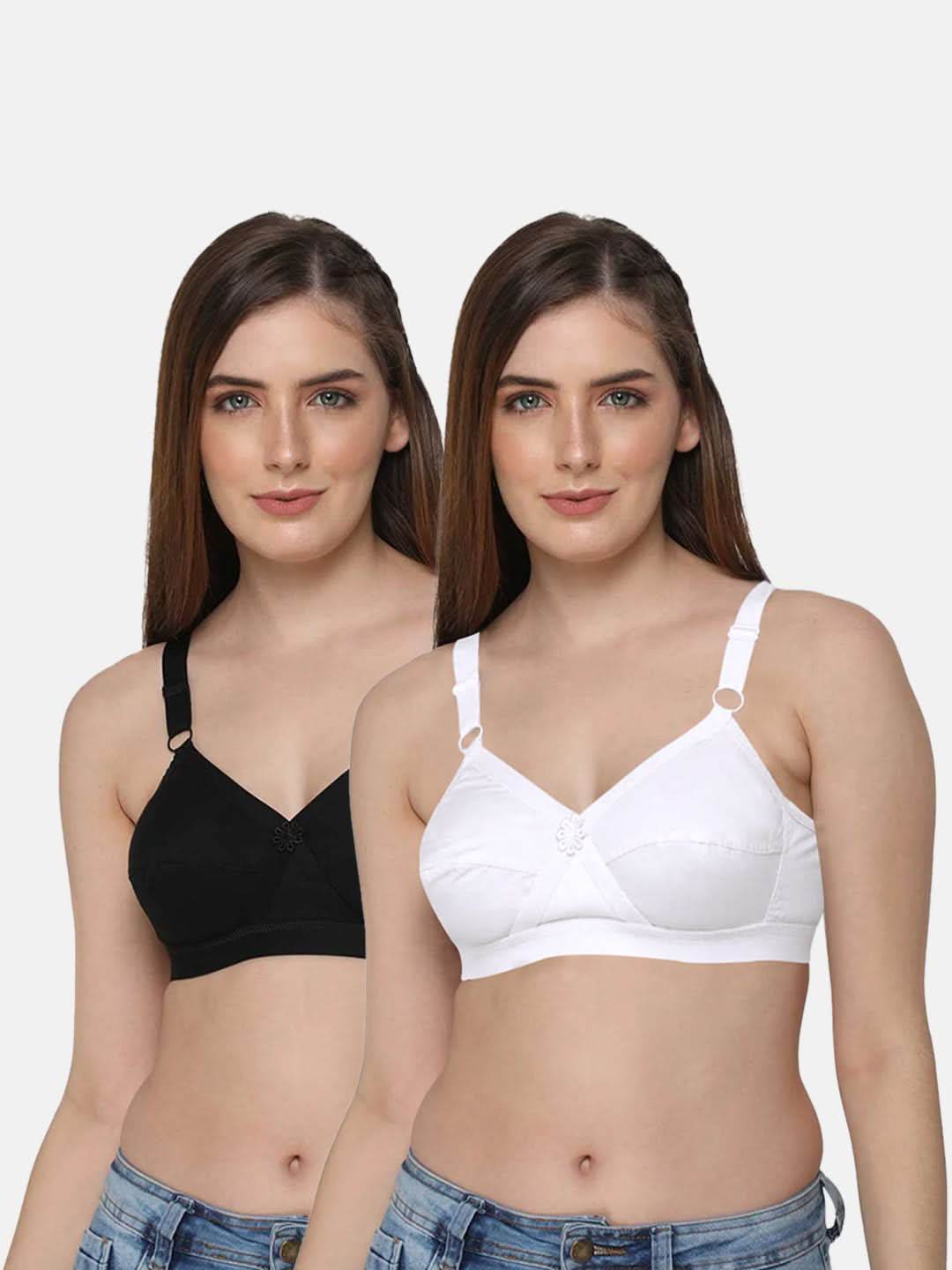 Intimacy Def-Bra Special Combo Pack – Supportive and Comfortable Full-Figure Bras for Enhanced Fit (C02) - Naidu Hall Family Store