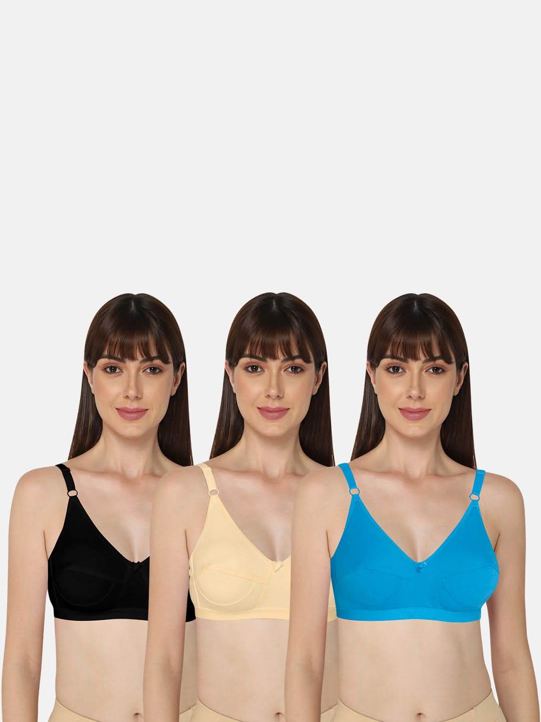 Intimacy Saree Bra Combo Pack – Elegant and Comfortable Bras for Every Occasion (INT01, C33) - Naidu Hall Family Store