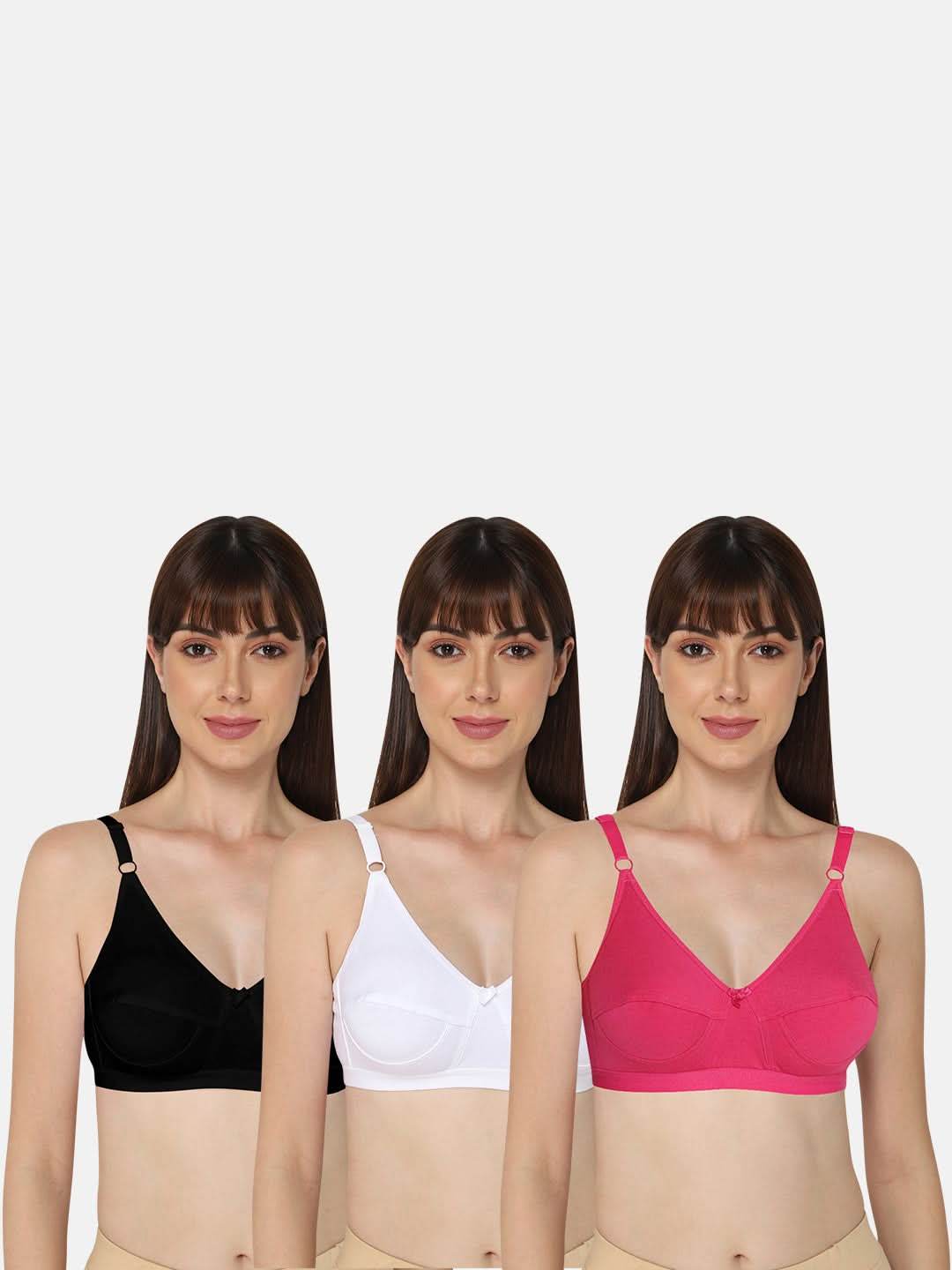 Intimacy Saree Bra Special Combo Pack – Elegant and Comfortable Bras for Everyday Wear (INT01, C38) - Naidu Hall Family Store