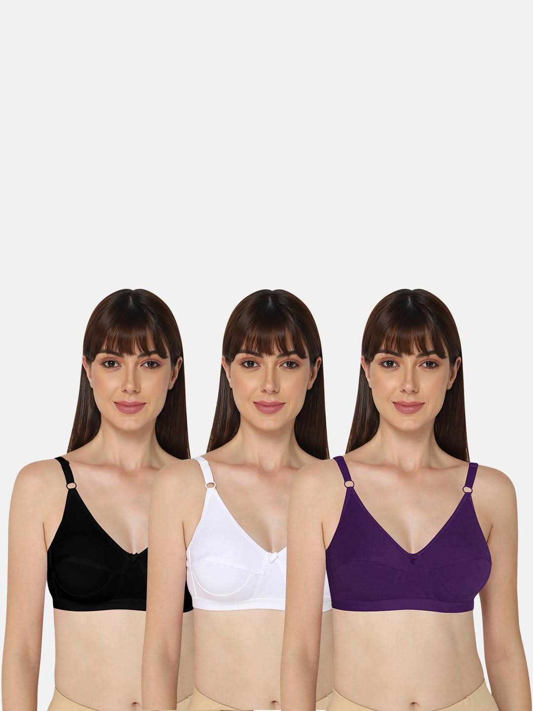 Intimacy Saree Bra Special Combo Pack – Elegant and Comfortable Bras for Saree Wearers (INT01 - C42) - Naidu Hall Family Store