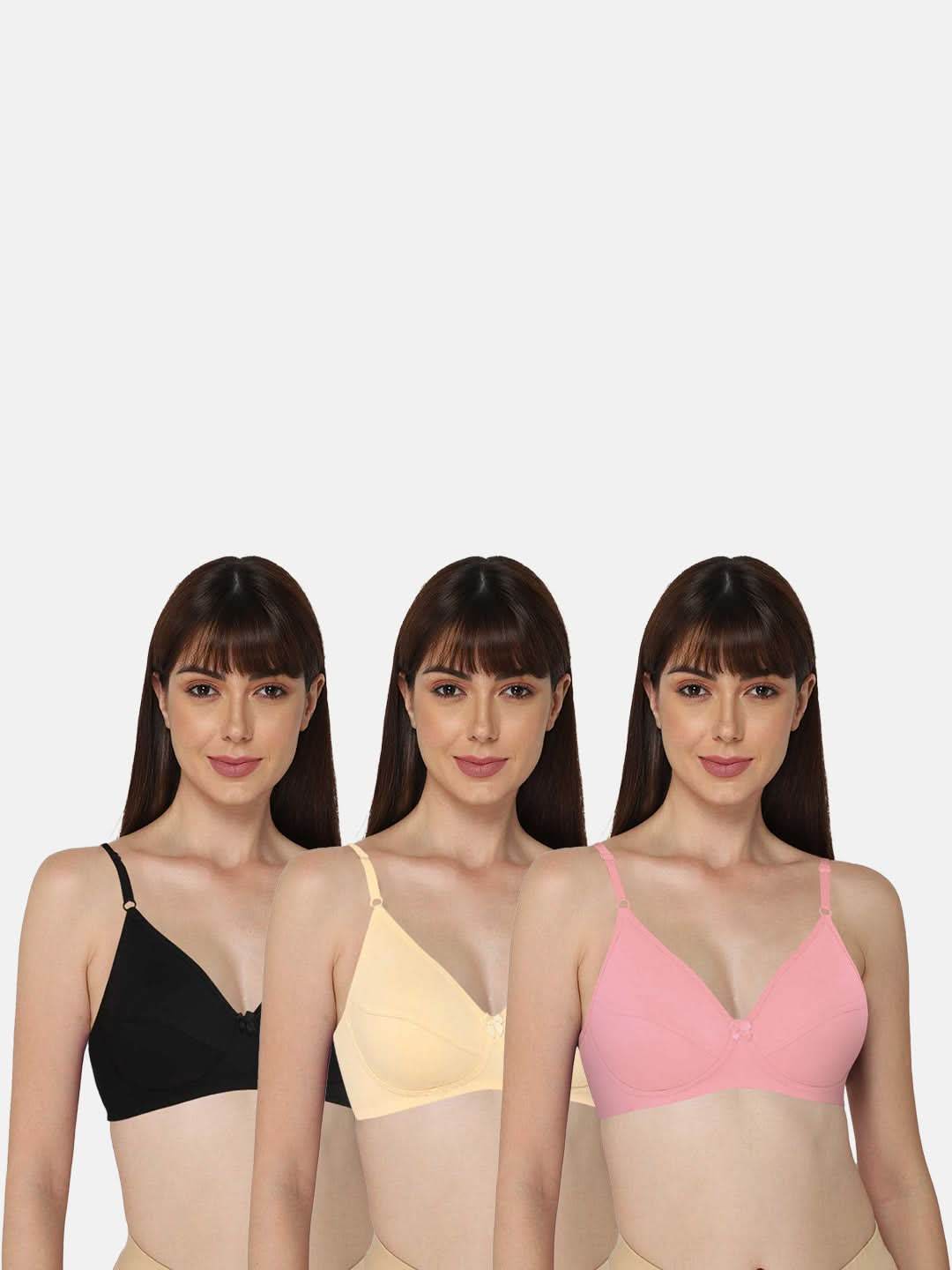 Intimacy Saree Bra Special Combo Pack – Stylish, Non-Wired, and Comfortable Everyday Support for Women (INT05-C67) - Naidu Hall Family Store