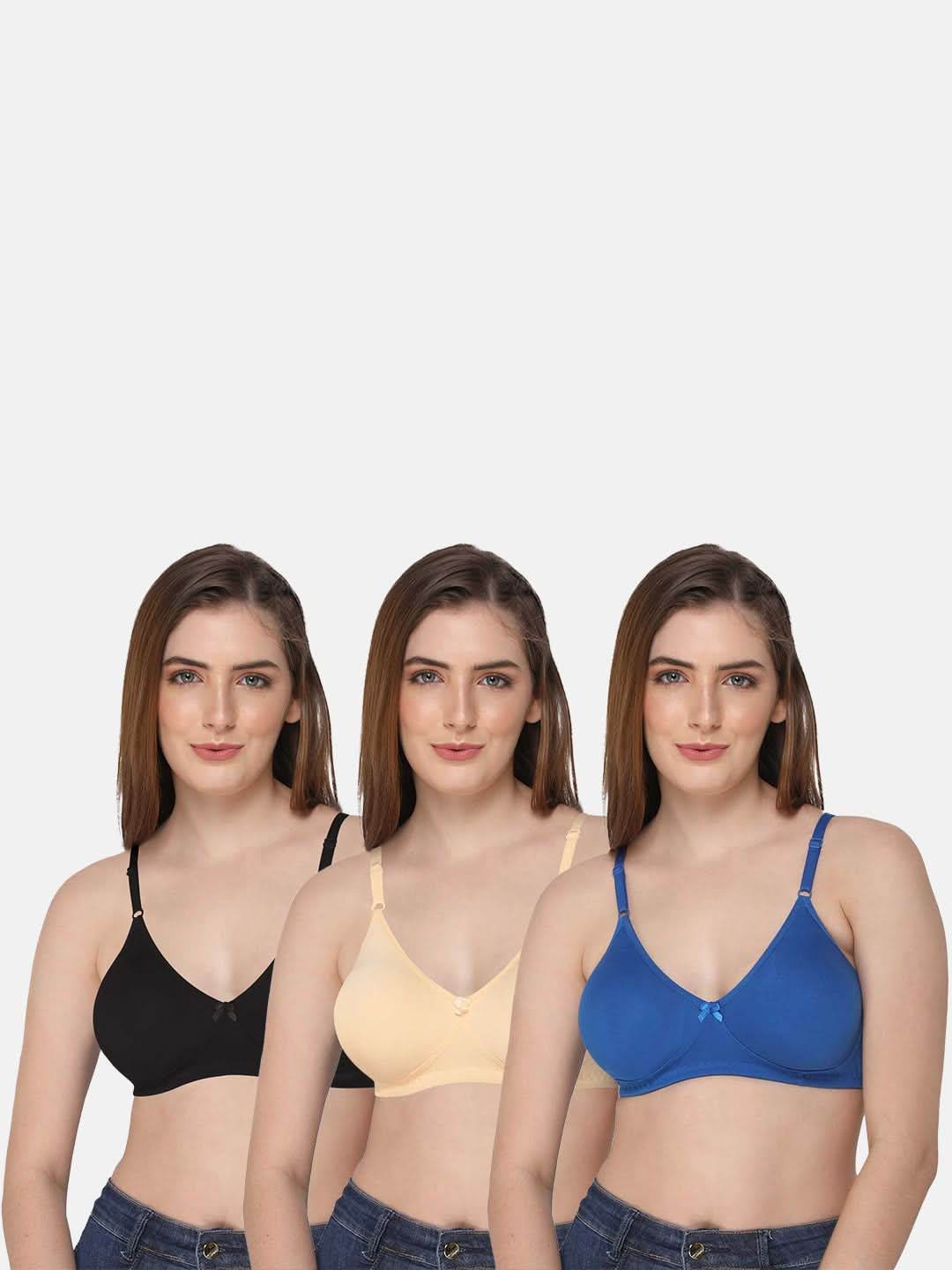 Intimacy Saree Bra Combo Pack – Stylish and Comfortable Everyday Support for Women (IN29 - C35) - Naidu Hall Family Store