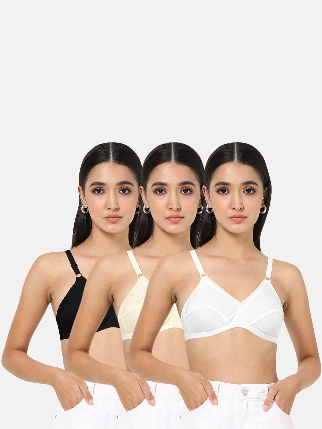Naidu Hall Lovable Heritage Bra Combo Pack – Timeless Comfort and Support for Everyday Wear (C63) - Naidu Hall Family Store