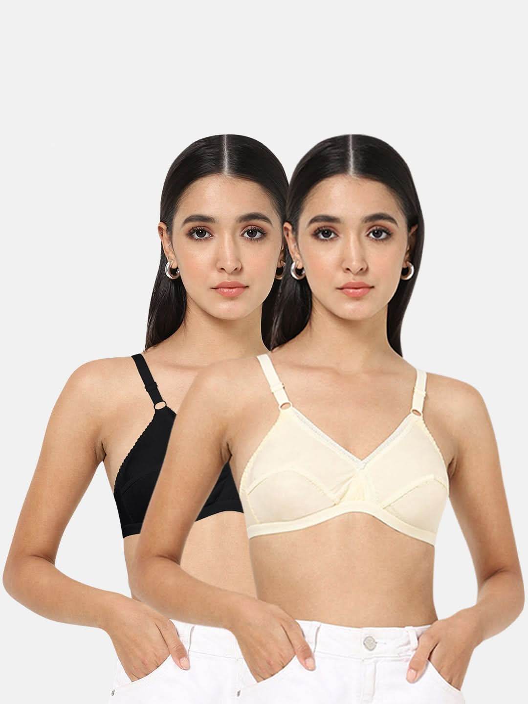 Naidu Hall Lovable Heritage Bra Combo Pack – Comfortable and Stylish Support for Everyday Wear (C01) - Naidu Hall Family Store
