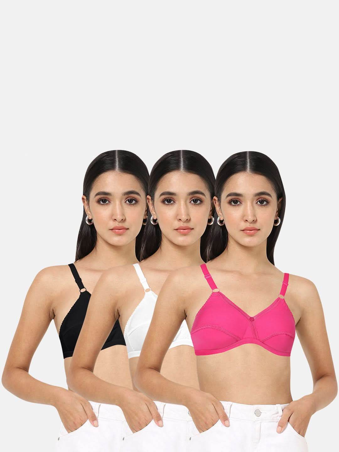 Naidu Hall Lovable Heritage Bra Combo Pack – Comfortable and Supportive Design for Everyday Wear (C38) - Naidu Hall Family Store