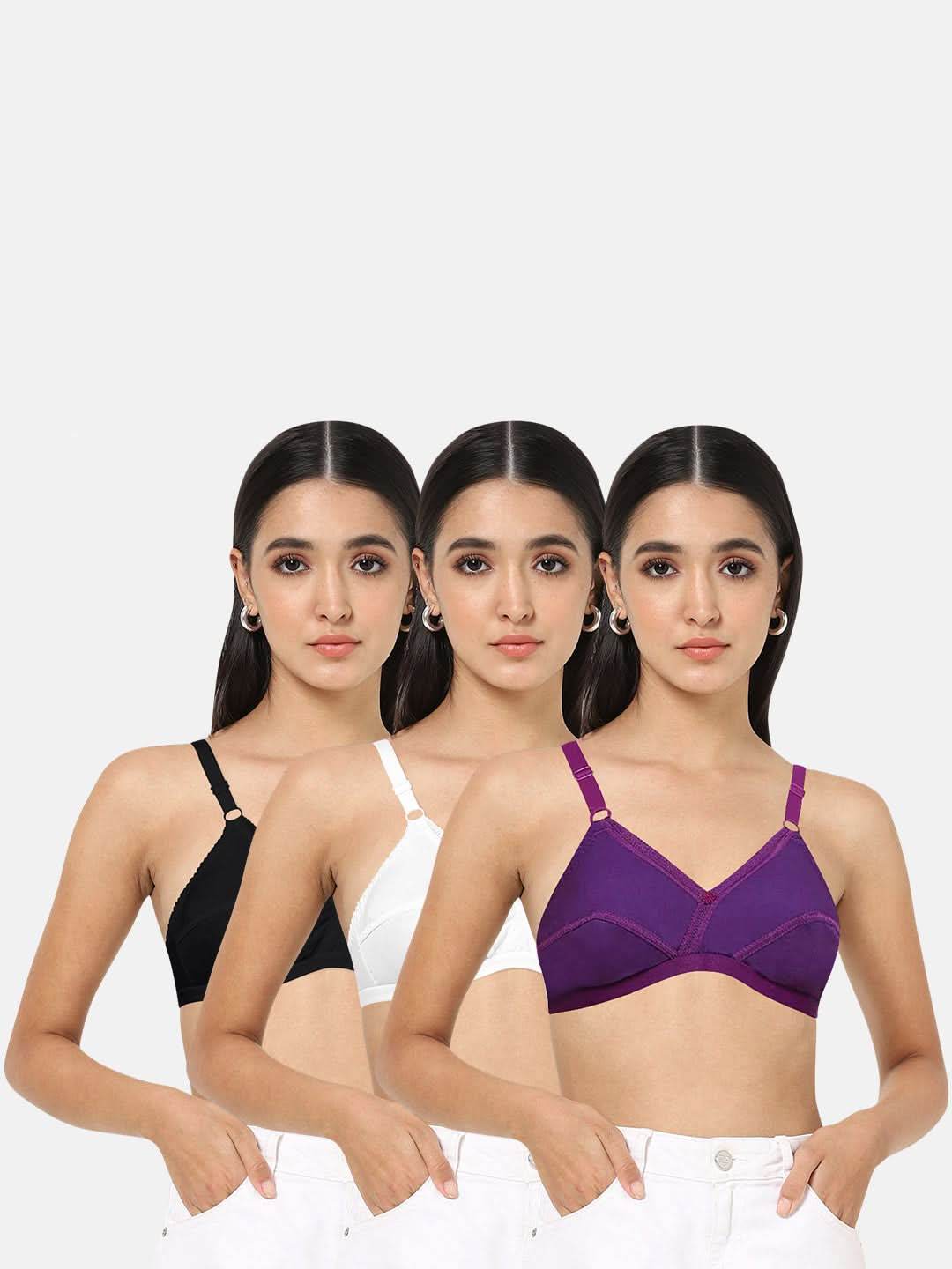 Naidu Hall Lovable Heritage Bra Combo Pack – Classic Comfort and Support for Everyday Wear (C42) - Naidu Hall Family Store