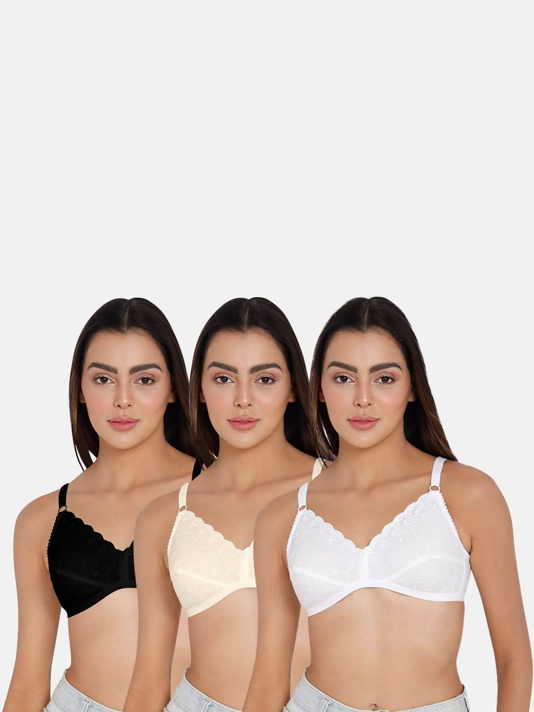 Naidu Hall Heritage Bra Combo Pack – Lovable Hak Design for All-Day Comfort and Support (C63) - Naidu Hall Family Store