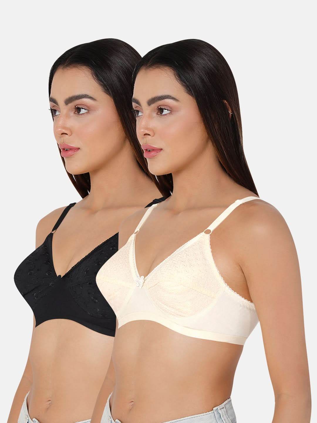 Naidu Hall Heritage Naturalle-Hak Bra Combo Pack – Soft, Comfortable, and Supportive Everyday Essentials (C01) - Naidu Hall Family Store