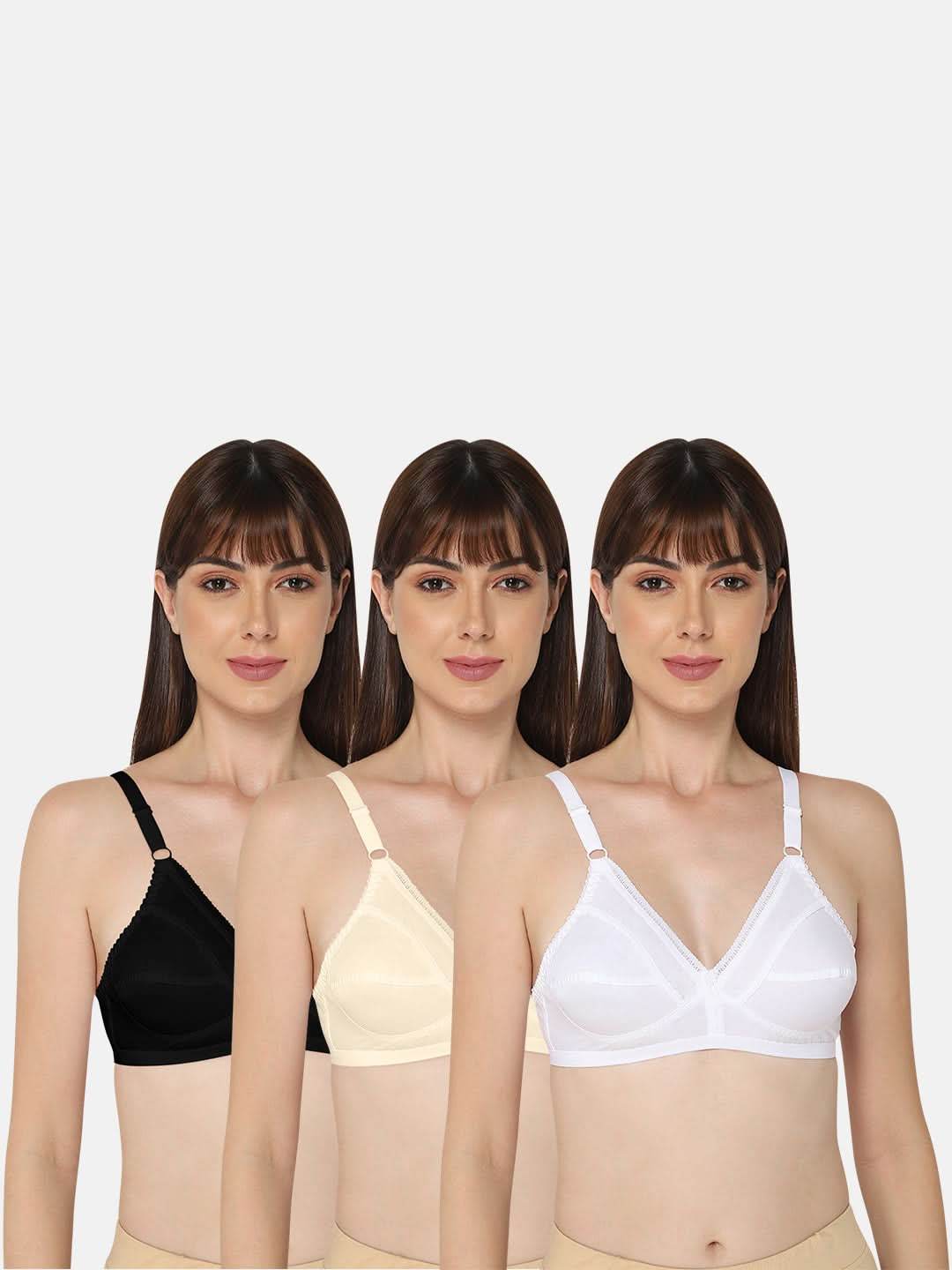 Naidu Hall Naturalle Heritage Bra Combo Pack – Premium Comfort and Support for Everyday Wear (C63) - Naidu Hall Family Store