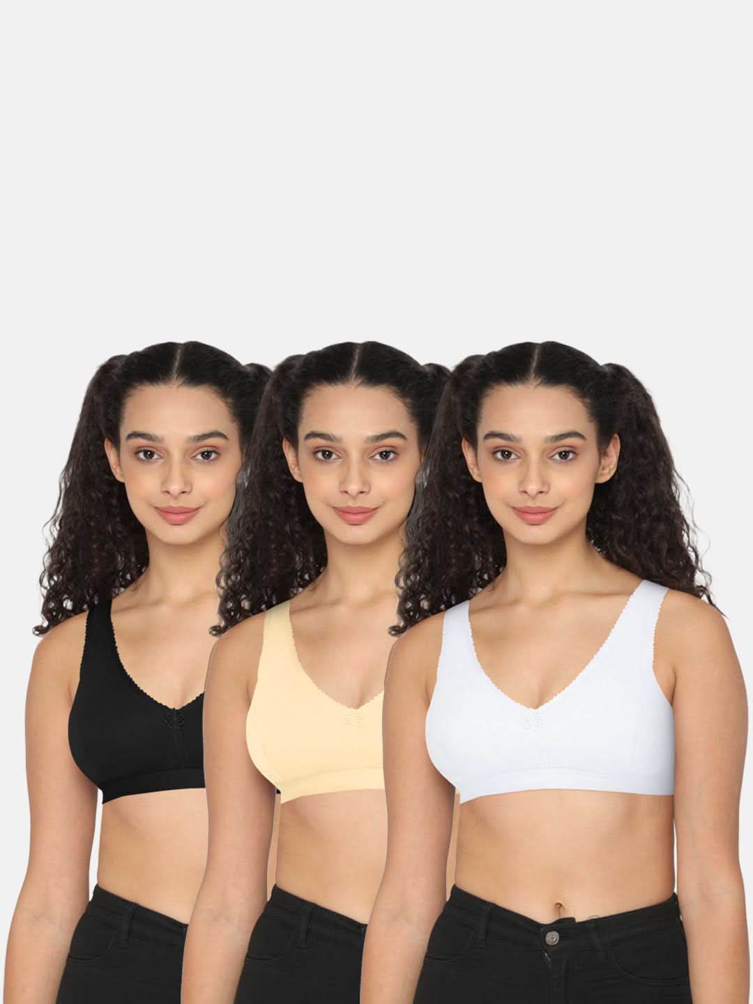 Naidu Hall Teenage Beginners Bra Combo Pack – Comfortable and Supportive Essentials for Growing Teens (C63) - Naidu Hall Family Store