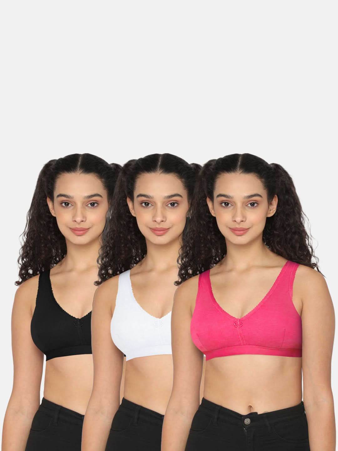 Naidu Hall Teenage Beginners Bra Combo Pack – Soft, Comfortable, and Supportive Bras for Growing Teens (C38) - Naidu Hall Family Store