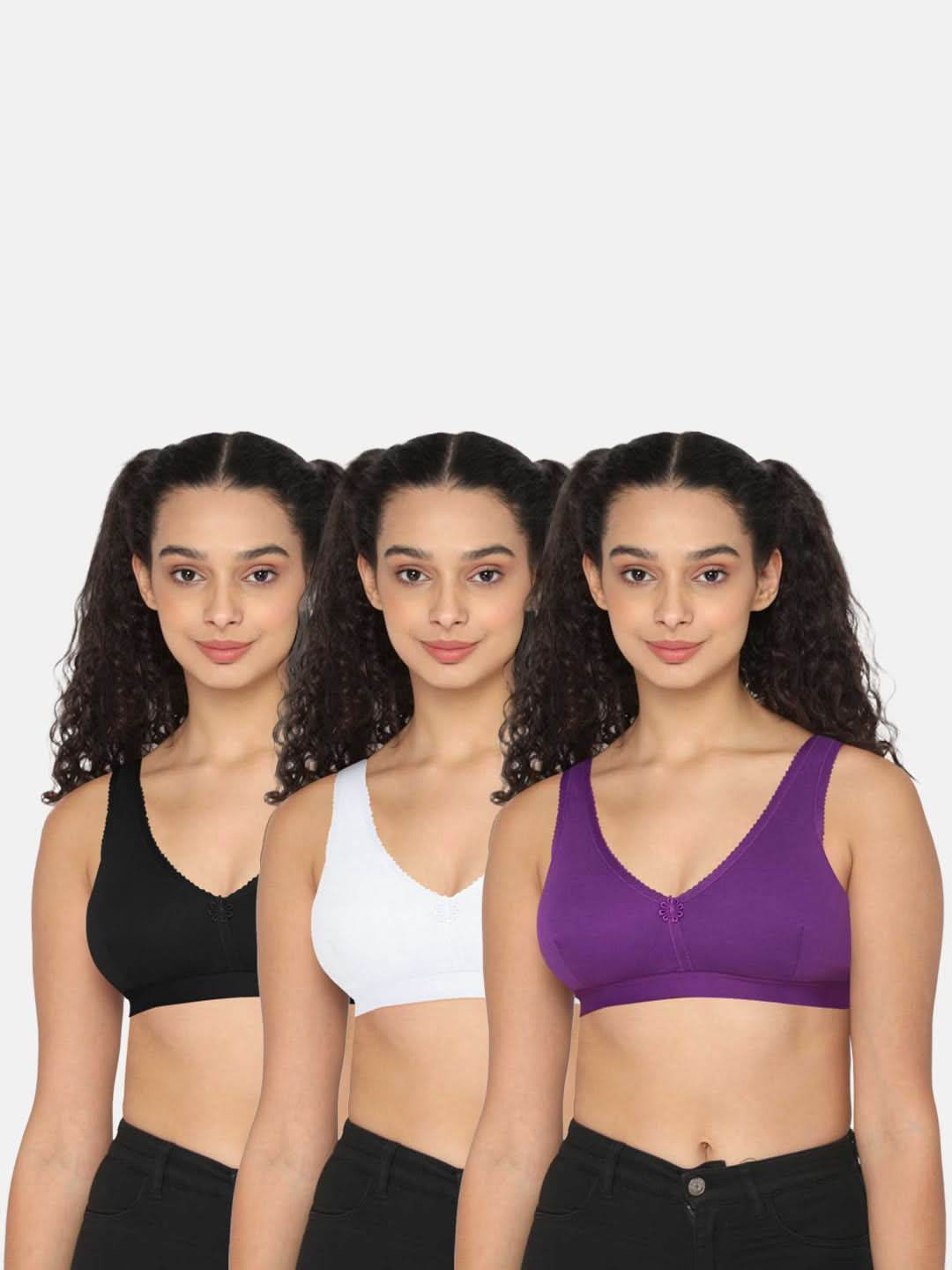 Naidu Hall Teenage Beginners Bra Special Combo Pack – Soft and Supportive Bras for Growing Teens (C42) - Naidu Hall Family Store