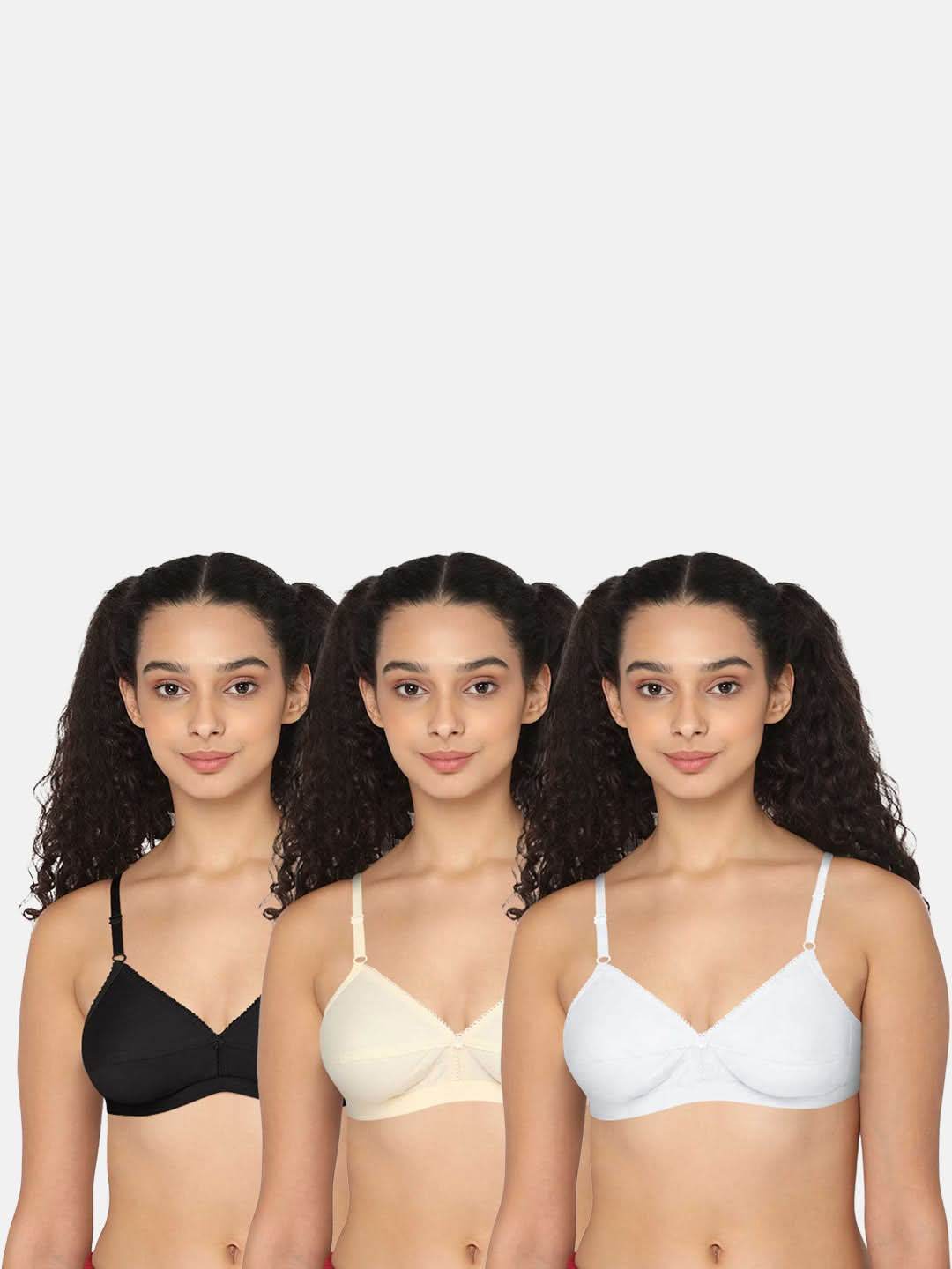 Naidu Hall Trend Heritage Bra Combo Pack – Classic, Comfortable Fit with Timeless Style for Everyday Wear (C63) - Naidu Hall Family Store