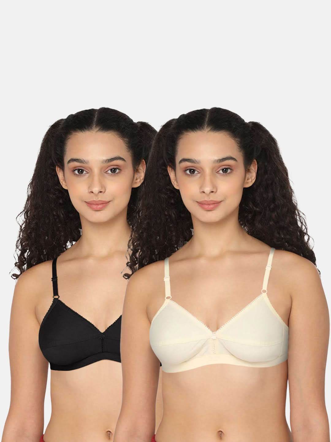 Naidu Hall Trend Heritage Bra Combo Pack – Classic, Comfortable, and Supportive Bras for Everyday Wear (C01) - Naidu Hall Family Store