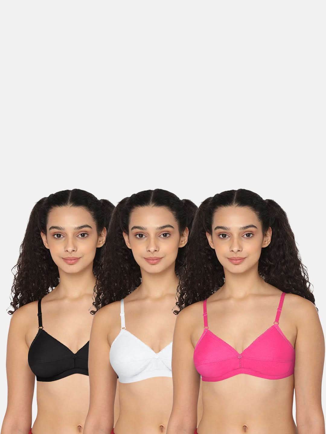 Naidu Hall Heritage Bra Combo Pack – Trendy and Comfortable Bras for Everyday Wear (C38) - Naidu Hall Family Store