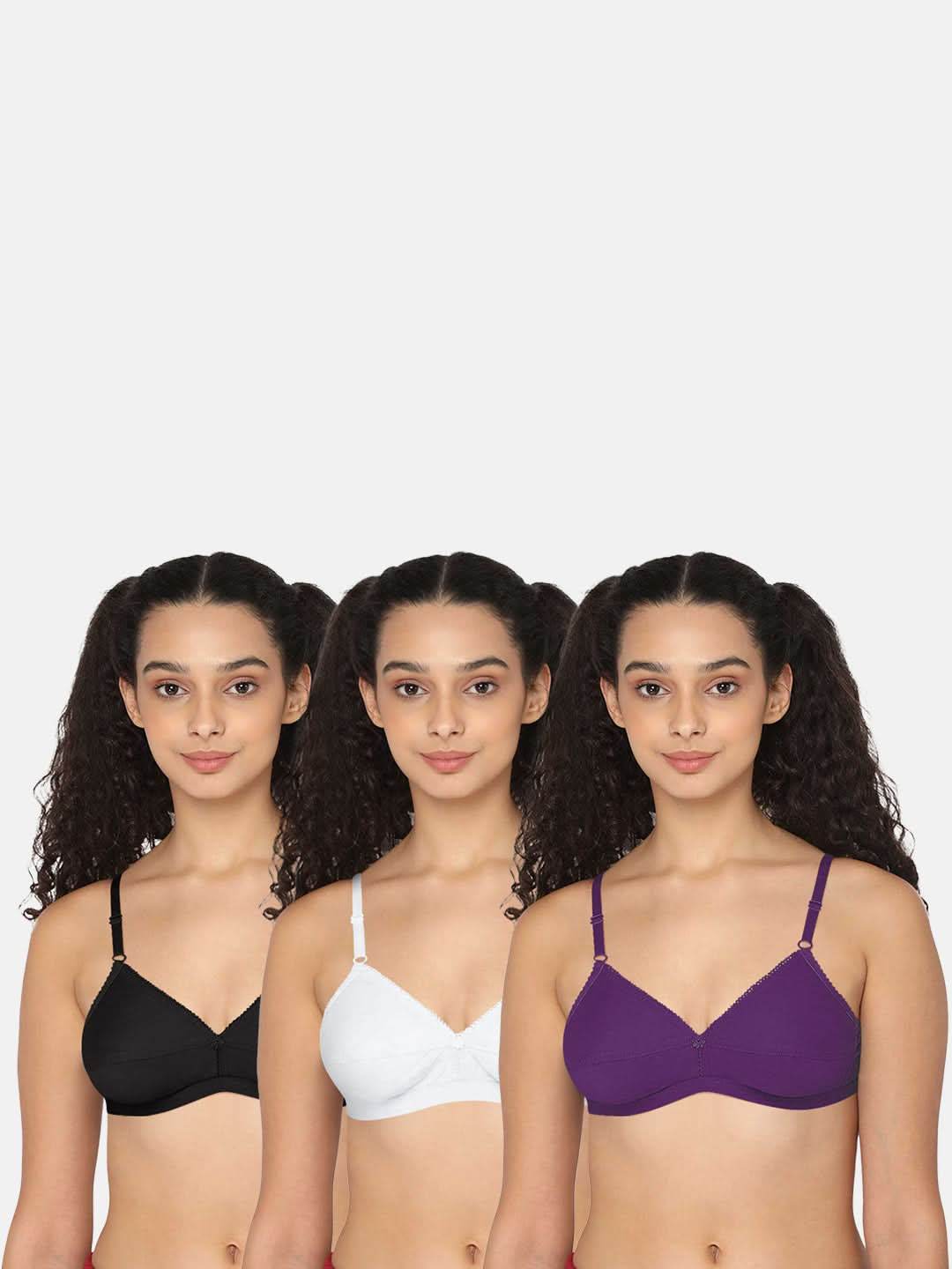 Naidu Hall Trend Heritage Bra Combo Pack – Classic and Comfortable Bras for Everyday Wear and Support (C42) - Naidu Hall Family Store
