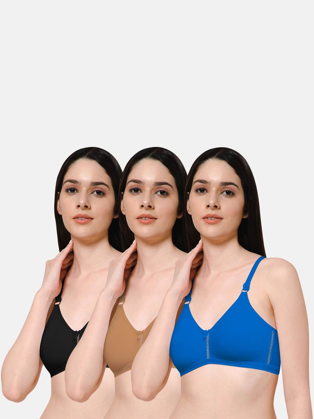 Naidu Hall Knitwear Bra Special Combo Pack – Stylish and Comfortable Beauti Collection for Everyday Wear (C73) - Naidu Hall Family Store