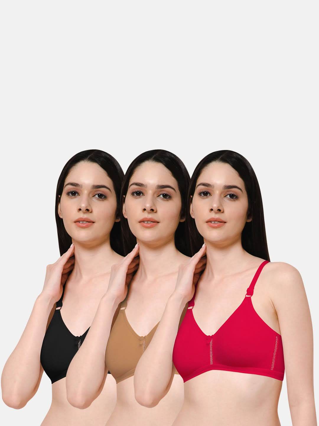 Naidu Hall Knitwear Bra Combo Pack – Stylish and Comfortable Beauti Collection for All-Day Wear (C76) - Naidu Hall Family Store