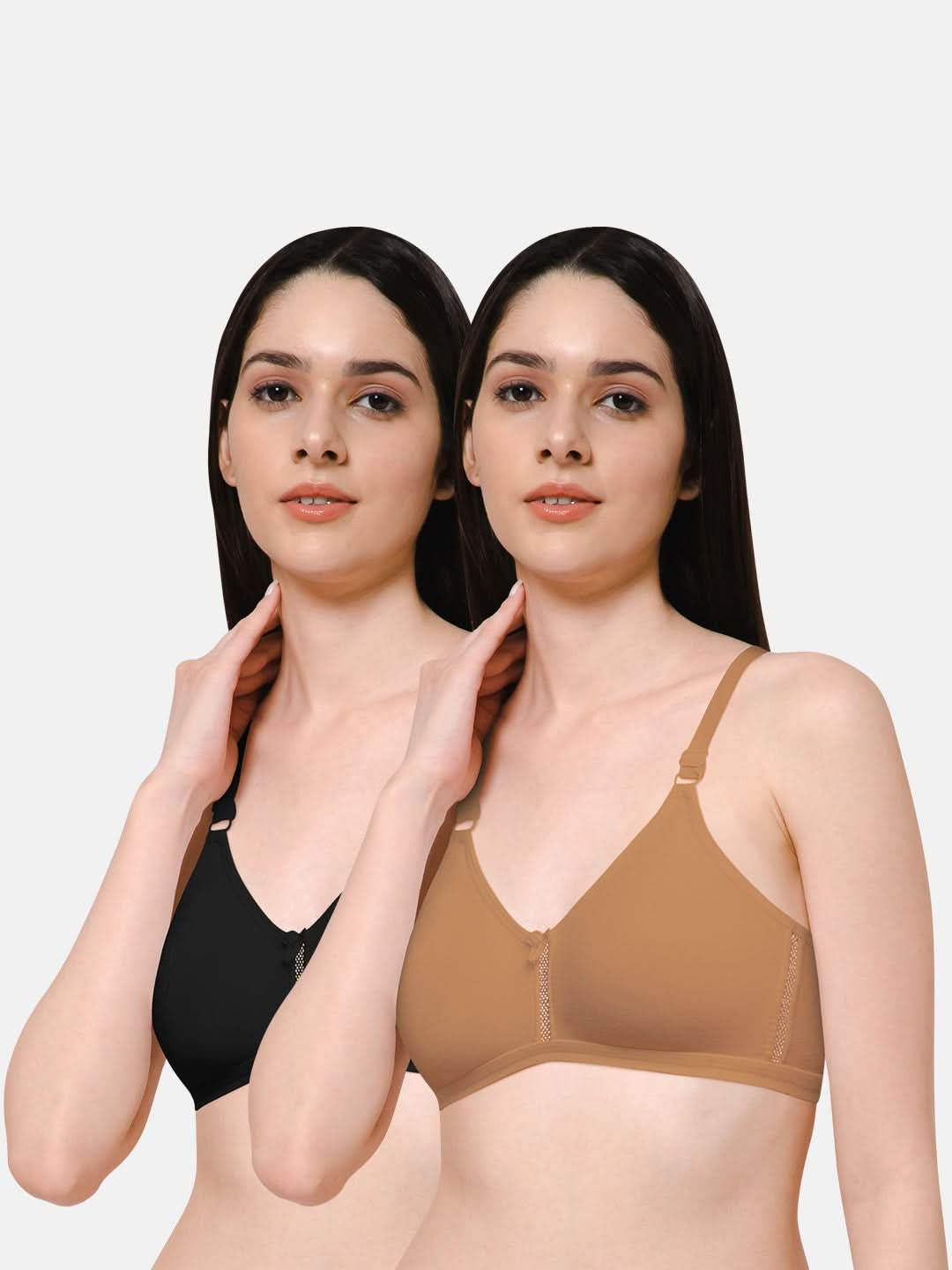 Naidu Hall Knitwear Bra Combo Pack – Soft, Stylish, and Supportive Bras for Everyday Comfort (Beauti - C03) - Naidu Hall Family Store