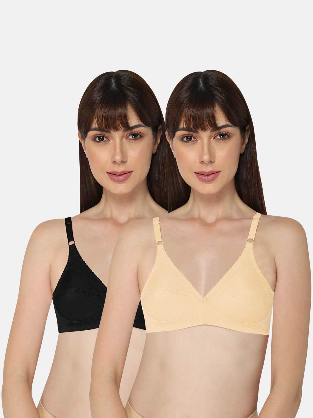 Naidu Hall Charmi Knitwear Bra Combo Pack – Soft, Breathable, and Comfortable Bras for All-Day Wear (C01) - Naidu Hall Family Store